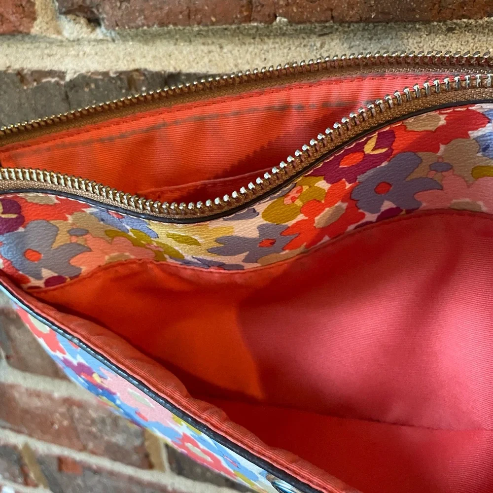 Coach Crossbody Floral Designer Bag - Picture 4 of 6